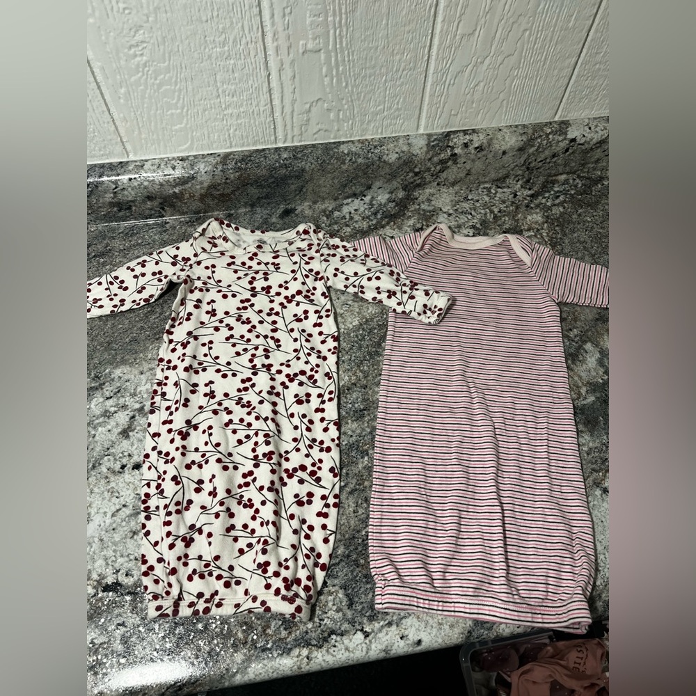 Baby Girl Nightgowns 0-6m